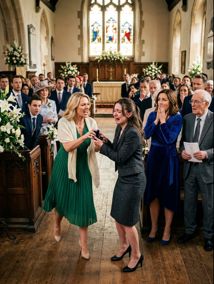 At my grandmother’s funeral, the lawyer read a line she had secretly added to her will: “To the granddaughter whose suitors were always ‘borrowed,’ open the blue box before you marry.” My parents turned pale, and my mother tried to grab it first, saying, “That box isn’t for you.”