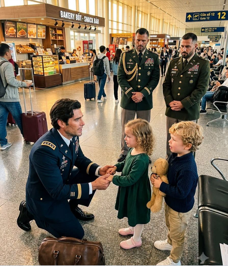 "I WATCHED A WOMAN walk away from two five-year-old twins at O’Hare without one glance back. No hug. No goodbye. She didn’t see the Army Colonel who had already made a decision.