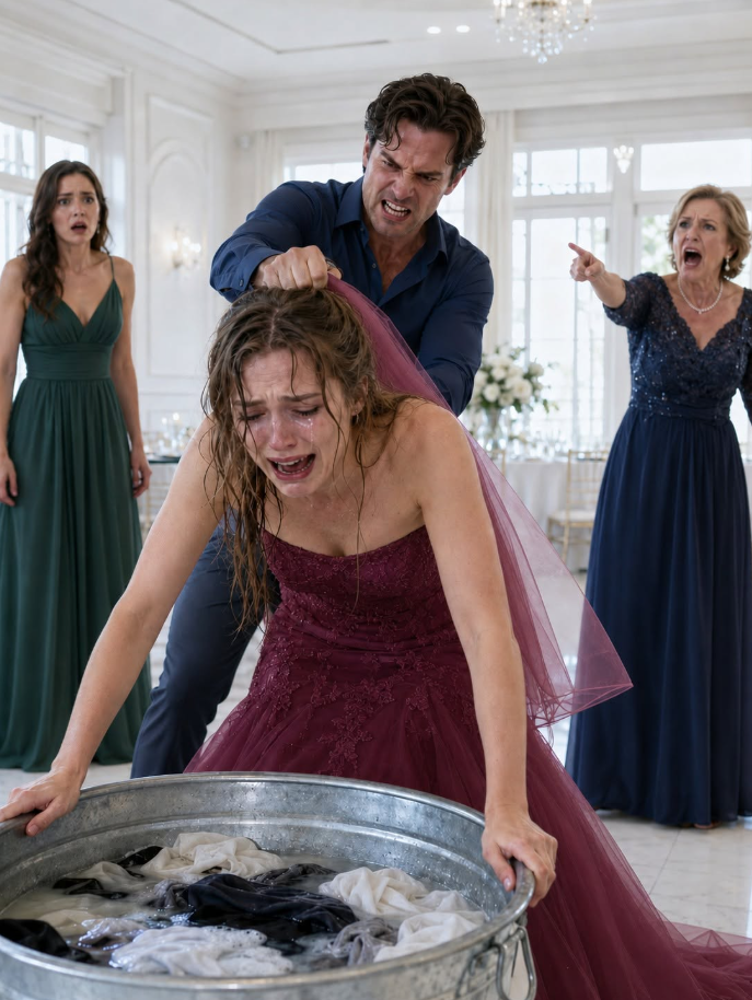 On my wedding night, my mother-in-law threw a bucket of dirty underwear belonging to all the men in the family at me and said, “You’re the wife now. It’s your job to wash it.” I refused, and my husband hit me in front of her. I didn’t scream. I grabbed my suitcase and called my lawyer… without telling them who I really was.