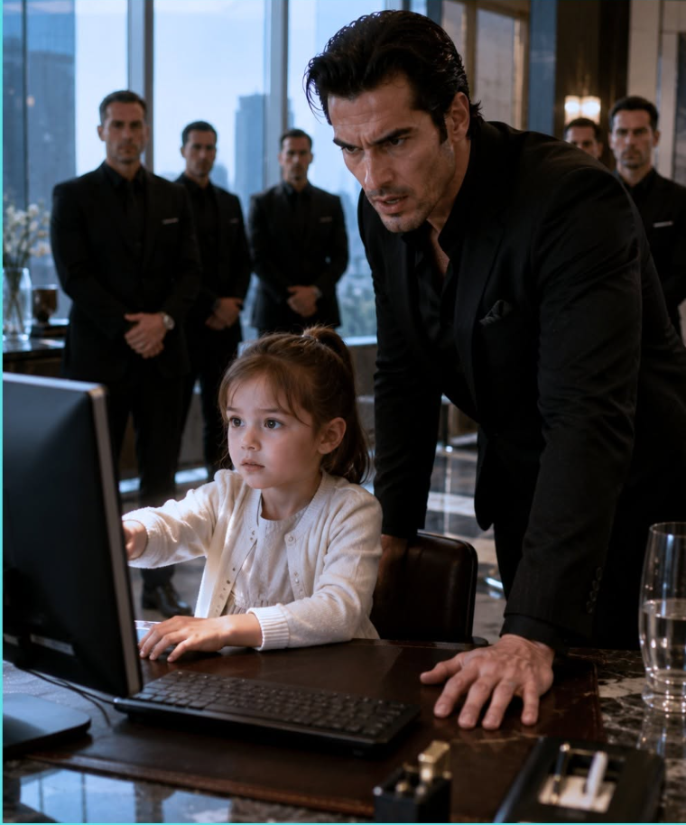 “Who Let You In Here?” the Mafia Boss Growled—Then the Little Girl Saved His Life