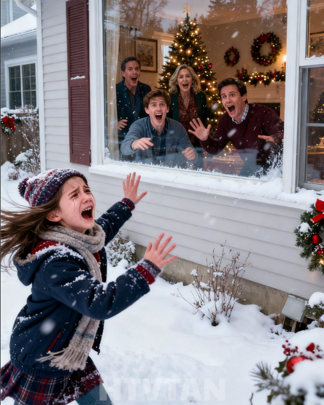At Christmas, My Dad Kicked My 8-Year-Old Daughter In The Face So Hard She Fell, Then Locked Her Outside In The Snow, Barefoot, While The Christmas Guests Watched Through The Window Like It Was Entertainment. My Brother Laughed And Said, "THIS PARTY IS FOR STRONG GRANDKIDS ONLY." People Clapped. Phones Recorded. They Didn't Know That I Took Those Recordings Somewhere Powerful. By Sunrise, Careers Were Suspended, Reputations Destroyed, And Lawyers Stopped Returning Calls...