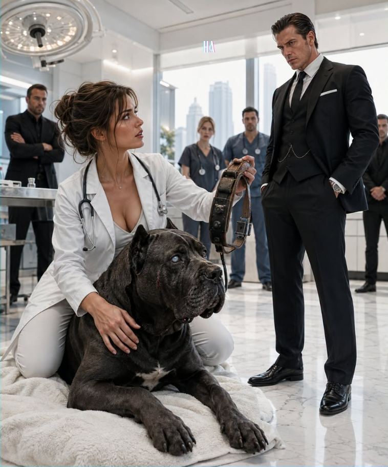 A Veterinarian Rescued the Mafia Boss’s Blind Cane Corso, but the Dog Had Been Used to Turn Her Into a Murder Weapon