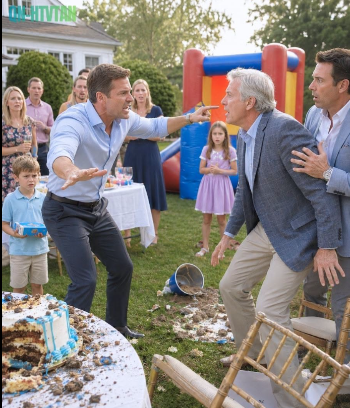 My Father Smiled And Said, “I Paid Her To Ruin His Birthday,” After My Niece Dumped Mud On My Son’s Cake, But When I Canceled The Cruise And Tennis Camp, One Morning Email Exposed Who Had Really Paid For Everything And Why That Cruel Prank Had Never Been About Cake