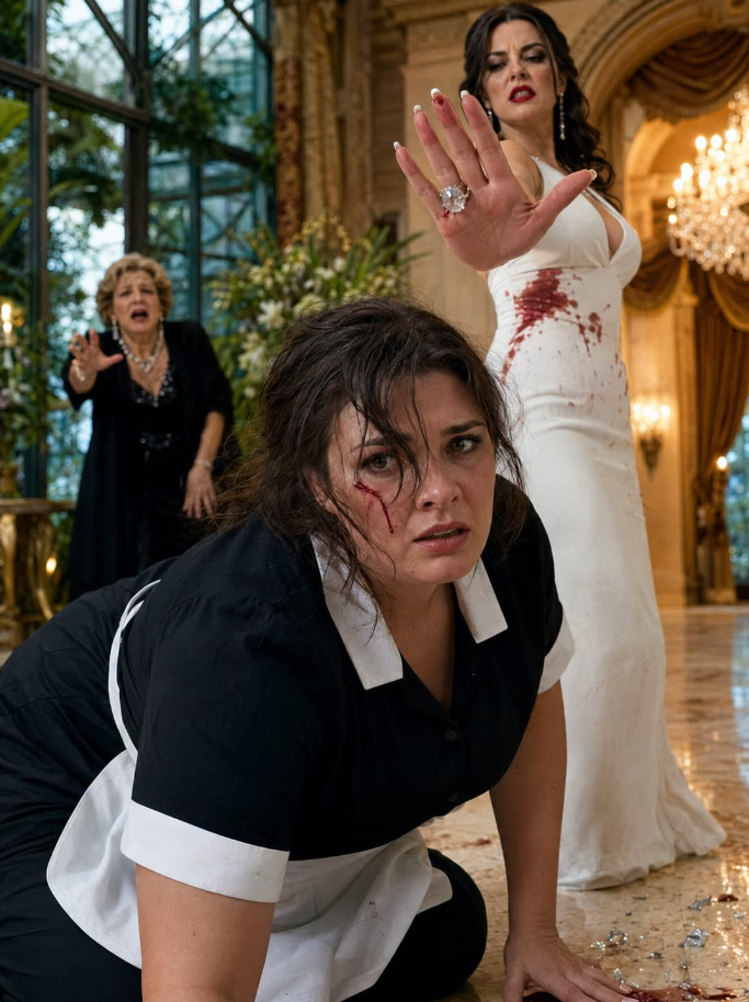 The Mafia Heiress Raised Her Hand at His Mother—Then the Plus-Size Maid Stepped Between Them