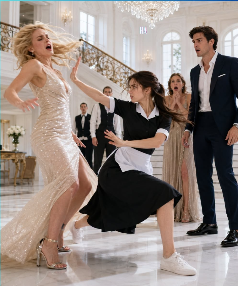 The Billionaire’s Fiancée Kicked the Maid and Awakened the Fighting Style Everyone Thought Had Died With Her Father