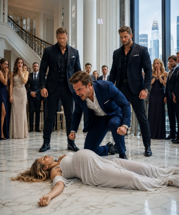 He Left His Pregnant Wife Unconscious on the Marble Floor, but Her Two Brothers Made the Entire City Watch Him Fall