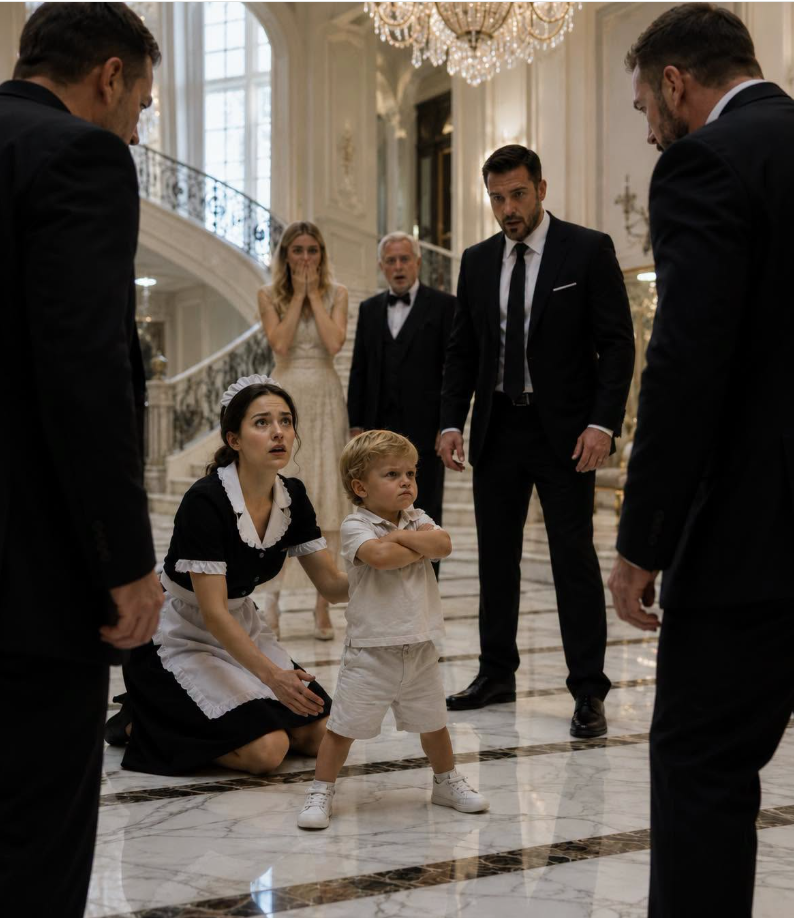 The Maid’s Little Girl Stood Between a Billionaire and Betrayal