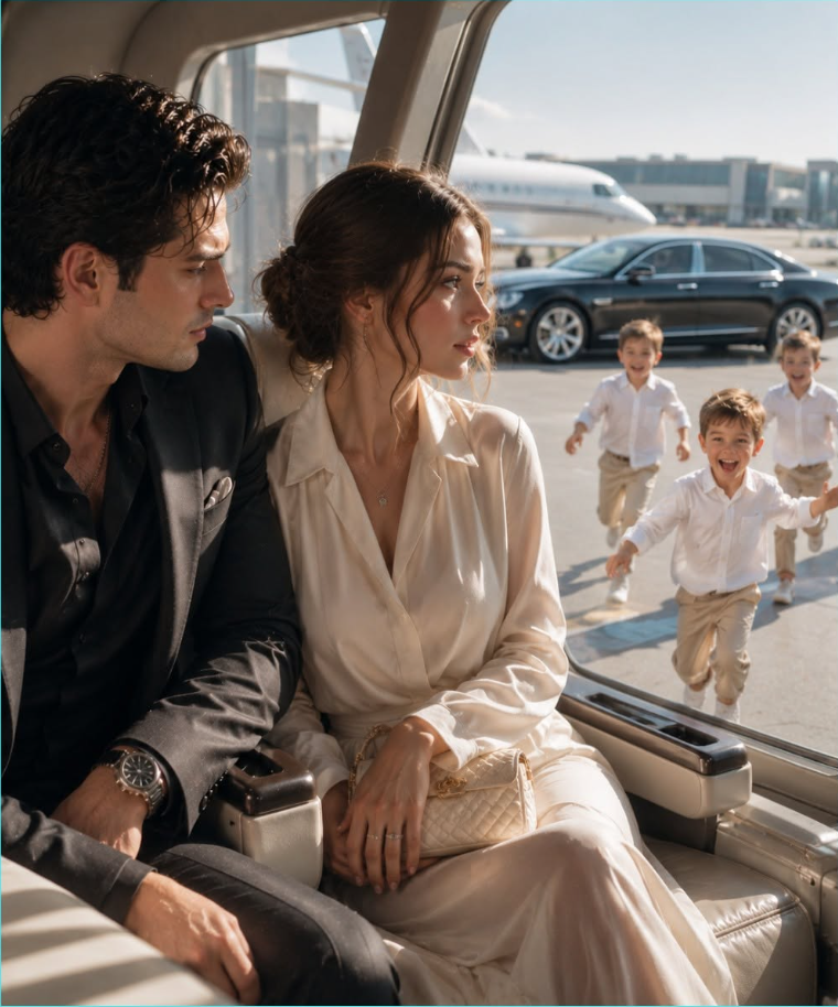 The Billionaire Who Broke My Heart Laughed at Me on a Flight—Until Three Boys Called Me “Mom” in Front of Him