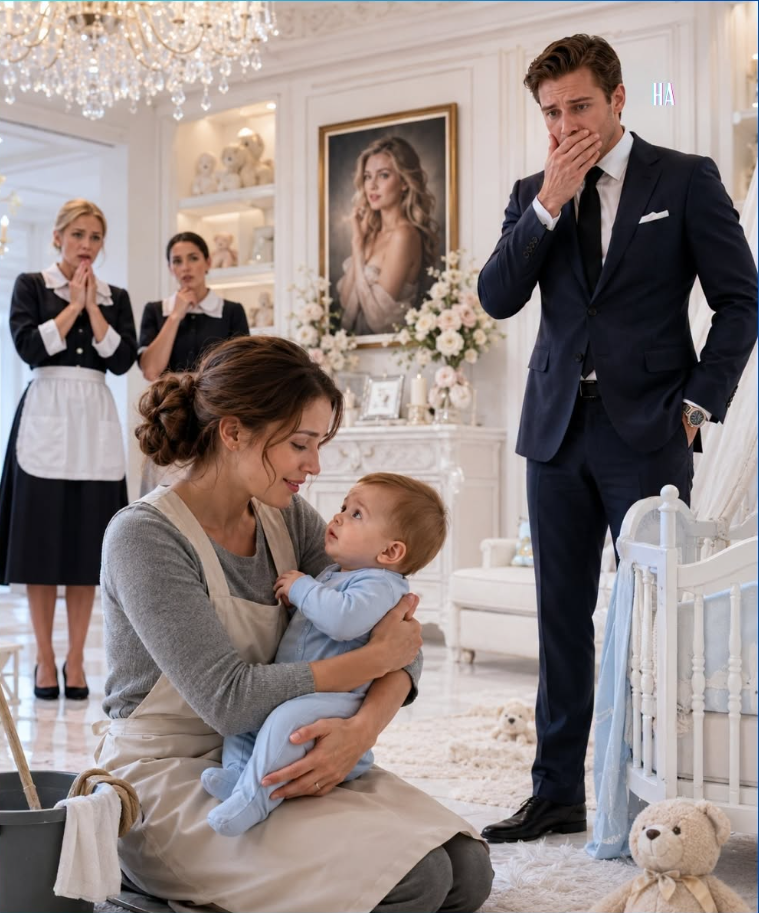 The Millionaire’s Baby Screamed at Every Nanny Until the Cleaning Lady Hummed One Song His Dead Mother Used to Sing