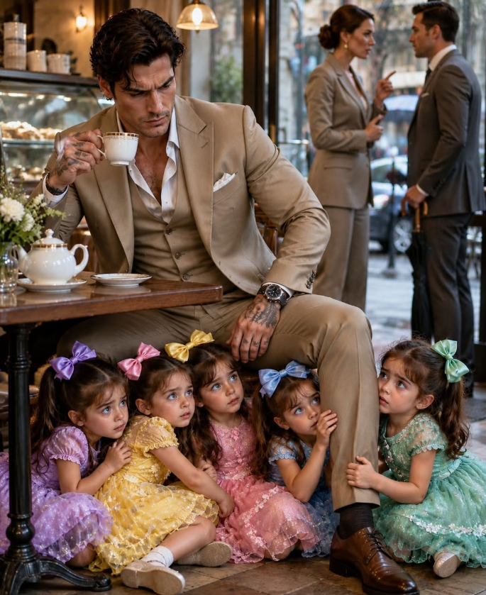 The night four terrified little girls crawled beneath my table and begged me to pretend I was their father, I thought it was just another stranger’s problem passing through my world. They had no idea the man they chose for protection was the same man feared by everyone in Chicago’s criminal underworld.