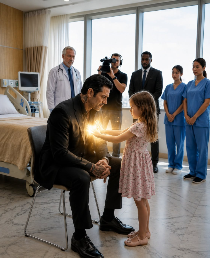 At fifty-one, I humiliated a janitor's ten-year-old daughter in front of an entire courtyard by offering her one million dollars to accomplish what the world's best doctors couldn't: make me walk again. My mafia associates expected her to retreat in fear, but Emily calmly approached my wheelchair, touched my leg, and did something that made every man around us stop laughing.