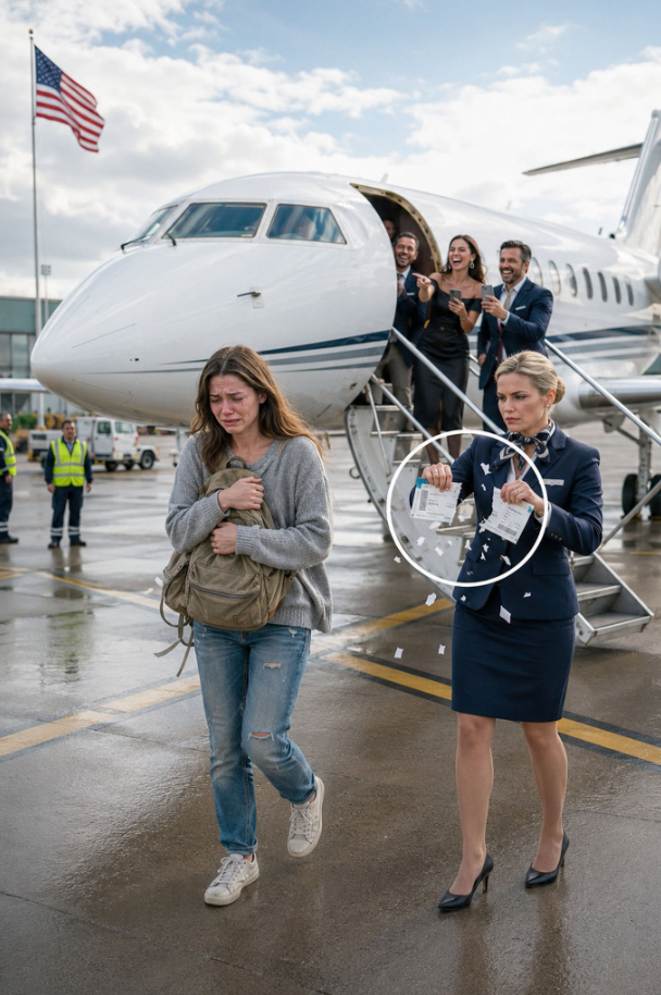They Tore Up Her First-Class Ticket Because She Looked Poor, Then Her Own Family Laughed — Hours Later, She Bought the Airline...