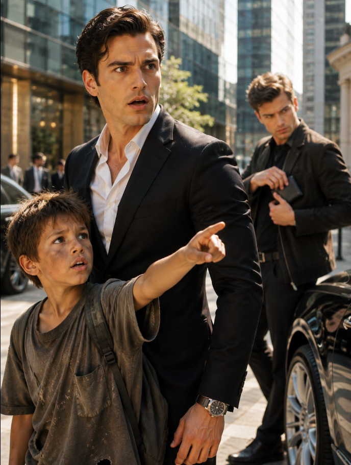 A Homeless Boy Told a Millionaire, Your Son Is Stealing From You!—He Froze...