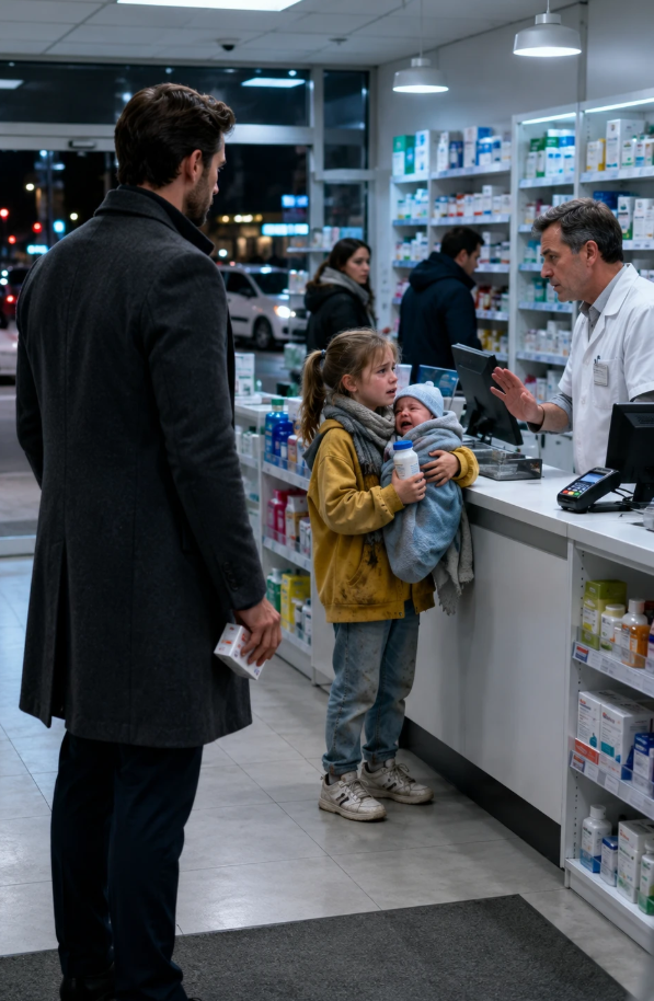she begged for one bottle of formula. the bracelet on the baby’s wrist made a stranger forget how to breathe.