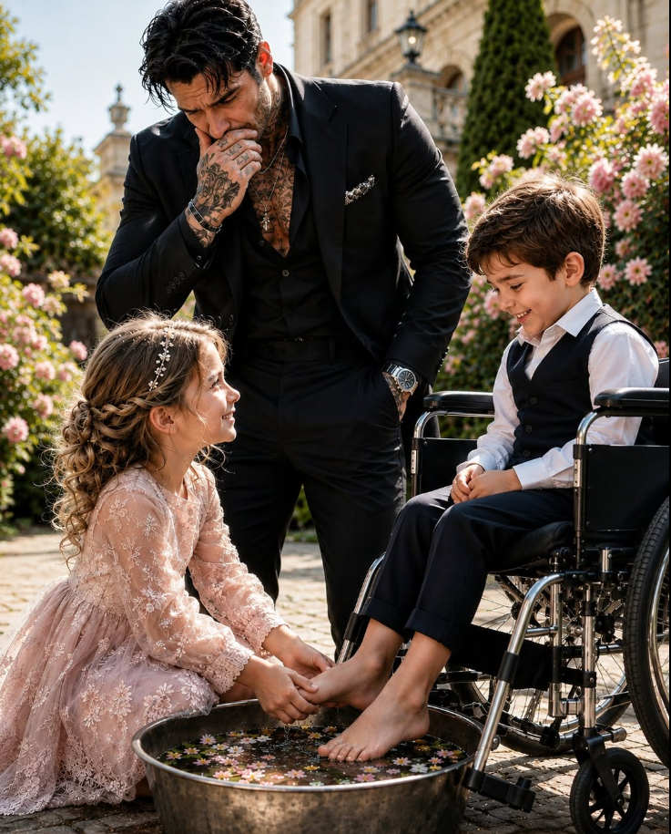 The Mafia Boss Laughed When His Maid’s Four-Year-Old Son Promised To Help His Paralyzed Child Walk Again. Minutes Later, His Son Moved For The First Time In Years, And The Ruthless Man Discovered A Secret Connected To His Late Wife That Could Change His Entire Family Forever.