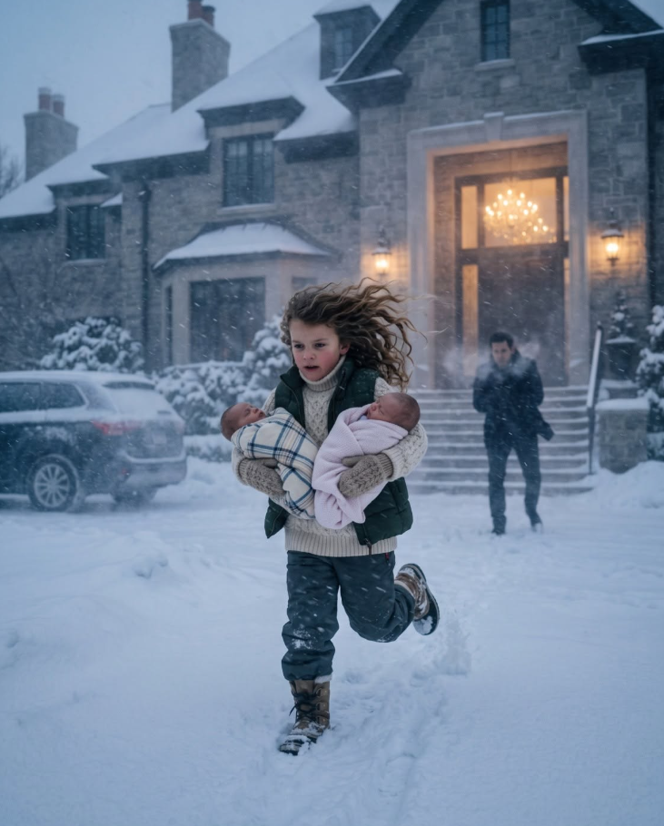 My Seven-Year-Old Niece Dragged Two Babies Through a Deadly Blizzard to Reach My Fortified Gates, Then Collapsed After Whispering That Her Mother Said I Would Keep the Monsters Out. When I cut open her frozen coat, I found evidence sewn into the lining—proof that her own father had a chilling reason to hunt those children down.