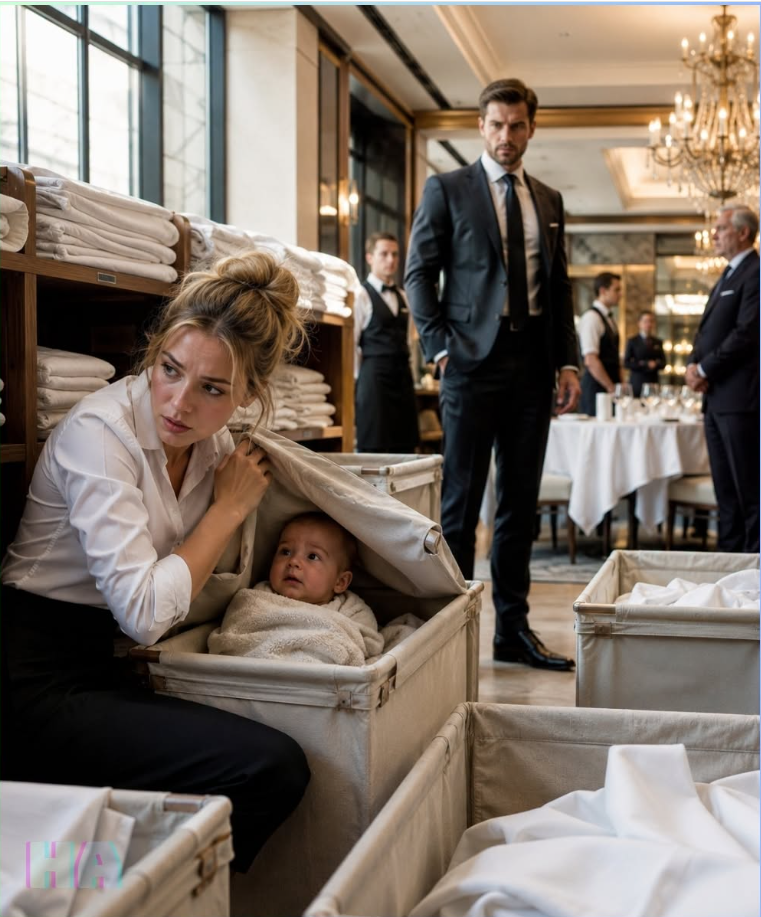 The Billionaire Boss Was Supposed to Fire the Waitress Who Hid Her Baby Between Linen Crates, but the Recording From His Forbidden Office Exposed the Family That Wanted Her Child