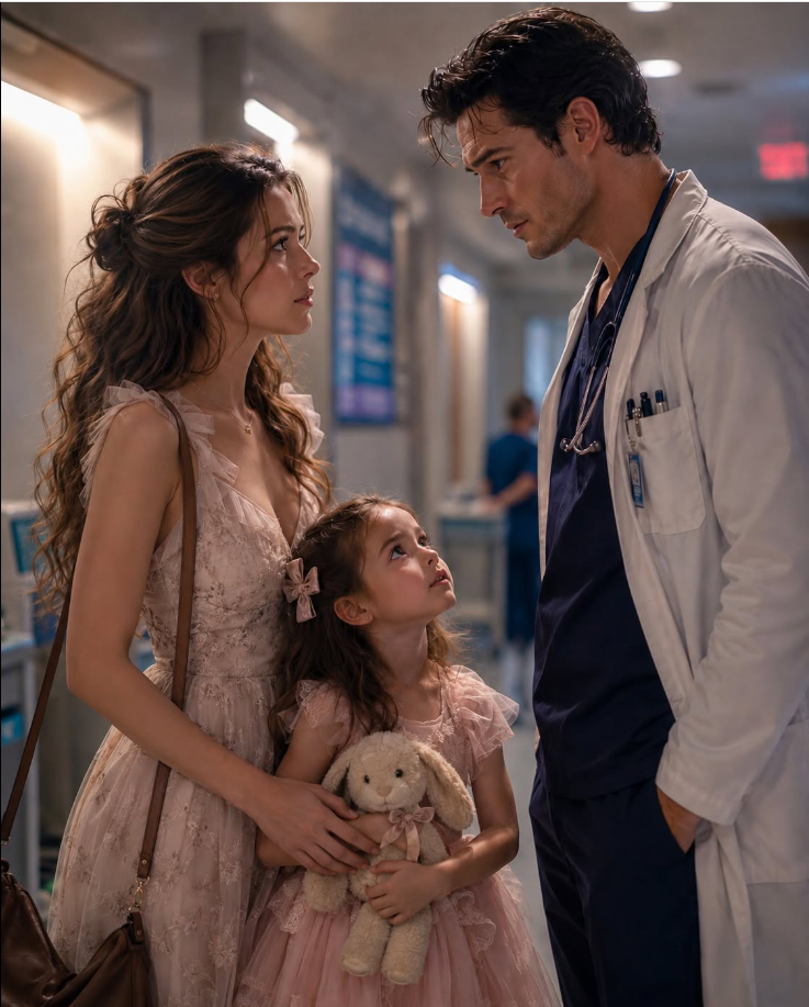Seven years after I vanished from Chicago with a secret no one was ever supposed to uncover, my six-year-old daughter looked at the famous heart surgeon treating her and asked, “Mommy, why does Dr. Cole have my eyes?” In that instant, every lie I had built my life around began to collapse.