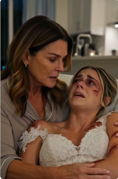 On My Wedding Night, I Showed Up At My Parents' Door In A Torn Wedding Dress Covered In Bruises After My Mother-In-Law Beat Me For Refusing To Sign Away My Condo.