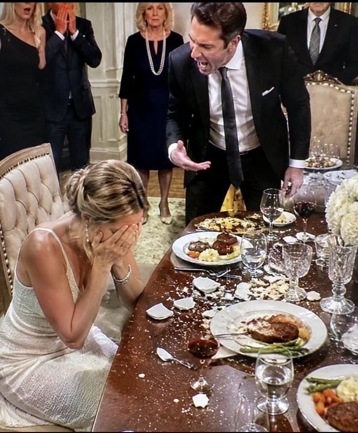 My husband hurled a dinner plate at my head because I refused to give his mother my apartment and pay her $1,200 every month.