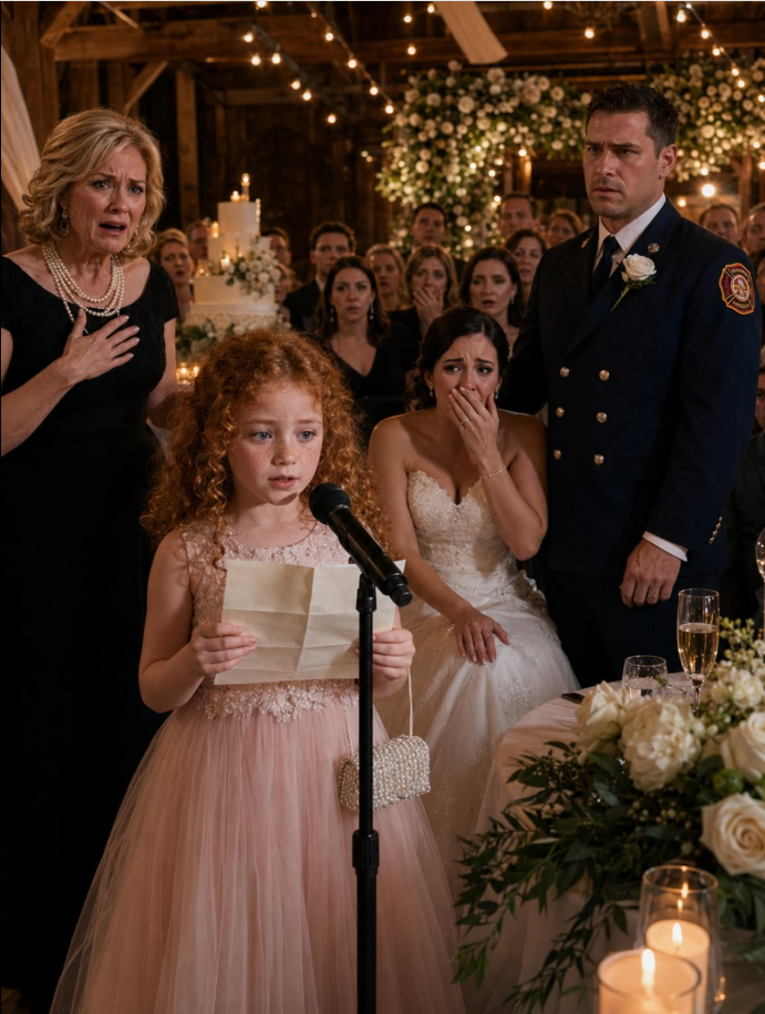 HIS MOTHER CALLED MY DAUGHTER “BAGGAGE” AT OUR WEDDING—THEN MY 8-YEAR-OLD STOOD UP WITH A LETTER THAT DESTROYED HER