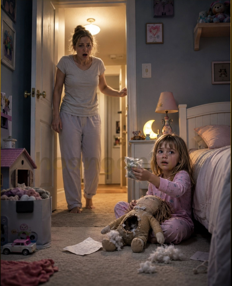 “1Keep the Trash Doll,” My Ex Said to Abandoned Them for a Millionaire— Then our daughter found a broken secret message inside that dirty doll: “My Millionaire Wife Isn't Human Enough to Let Me Live”