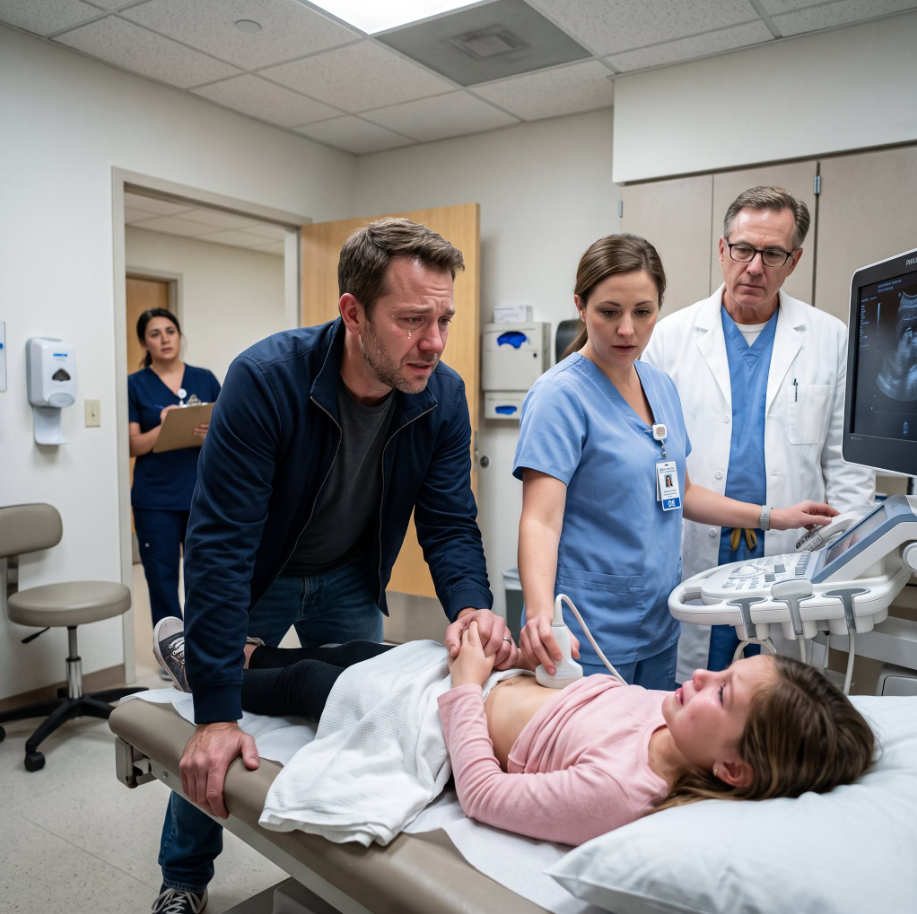 My Daughter Said Her Stomach Hurt. Minutes Later, the Doctor Looked at the Ultrasound and Told Me to Call the Police Immediately.