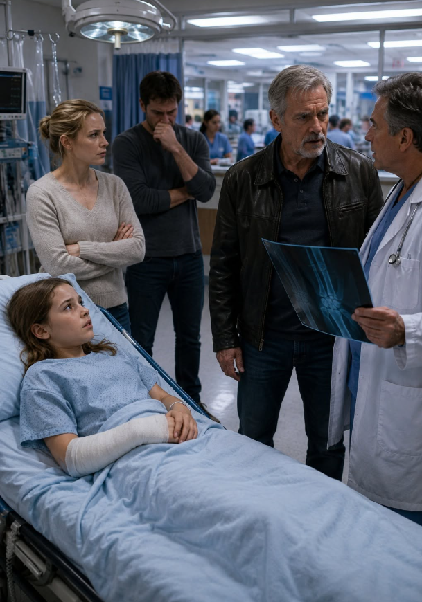 My Granddaughter Called Me At 3AM From The Hospital. “Grandpa... I’m At The Hospital. My Stepmom Broke My Wrist. Dad Chose To Believe Her.” When I Walked In, The Doctor Froze. “Clear The Room. I Know This Man.”