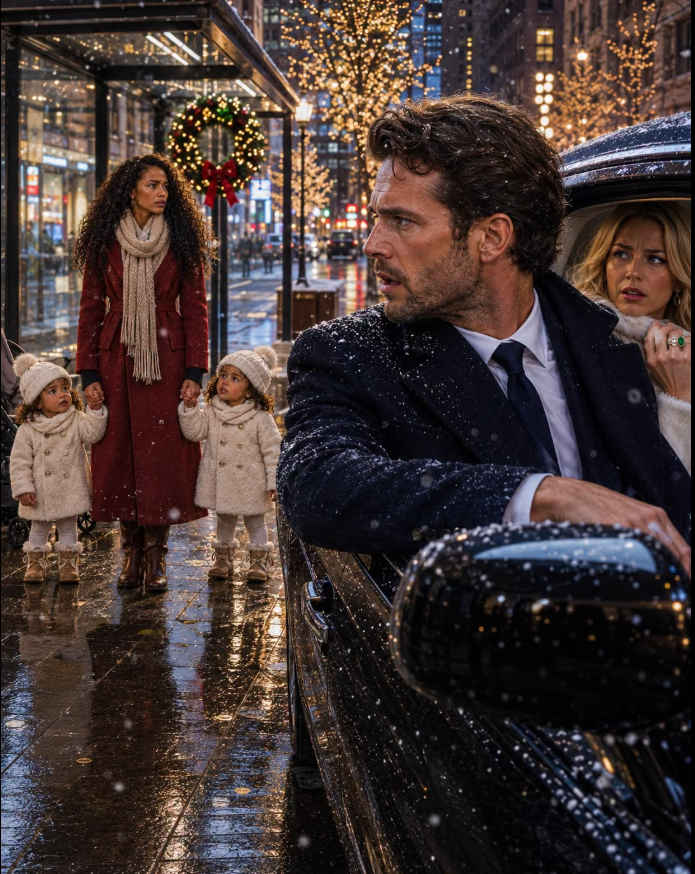 He Was Taking His Fiancée to Christmas Lunch—Then He Saw His Ex at a Bus Stop With Two Little Girls Wearing His Mother’s Eyes
