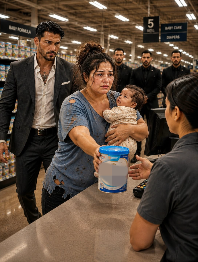 Lonely Mafia Boss Saw a Broke Plus-Size Woman Returning Baby Formula..His Next Move Stunned Everyone