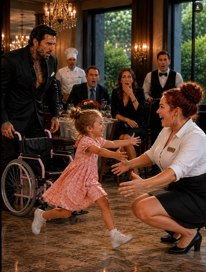 The Mafia Boss Froze When His Paralyzed Daughter Ran to a Waitress—Then a Three-Year-Old Voicemail Revealed Why the Woman Who Saved Her Had Been Kept Away