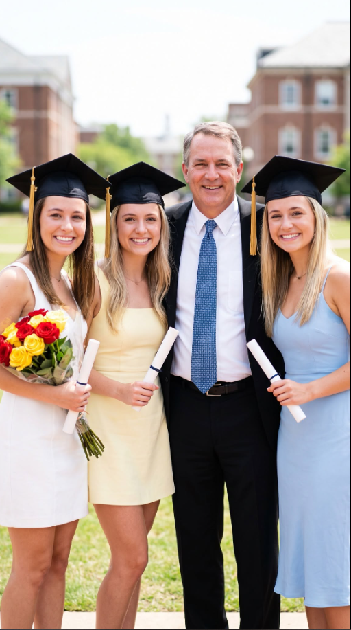 I gave up 22 years of my life raising my triplet nieces—what they did at their college graduation made me drop to my knees.
