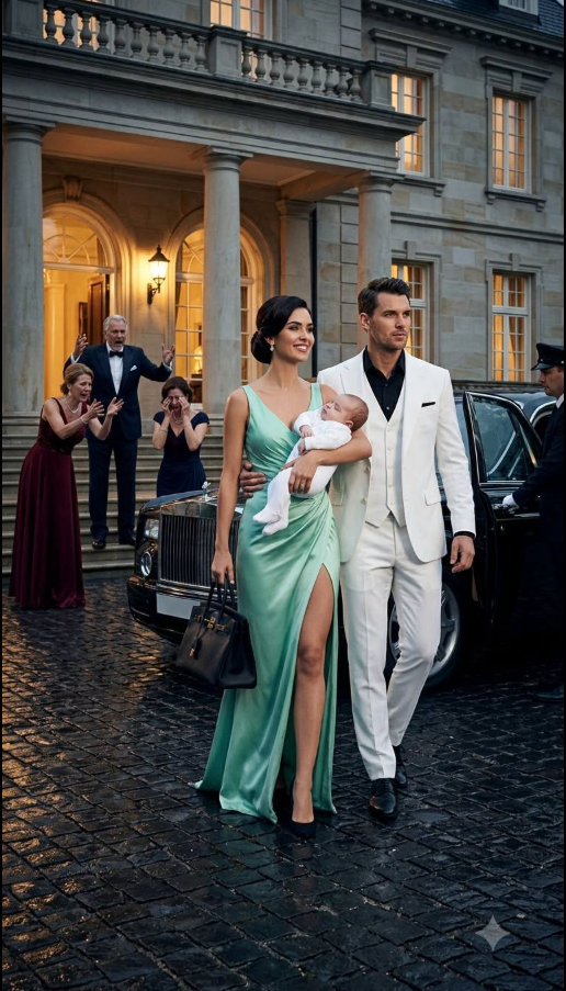 Just 72 hours after bringing my newborn home, my husband locked me out of my estate. He hired guards to block my way while he plotted to steal my hidden family assets.
