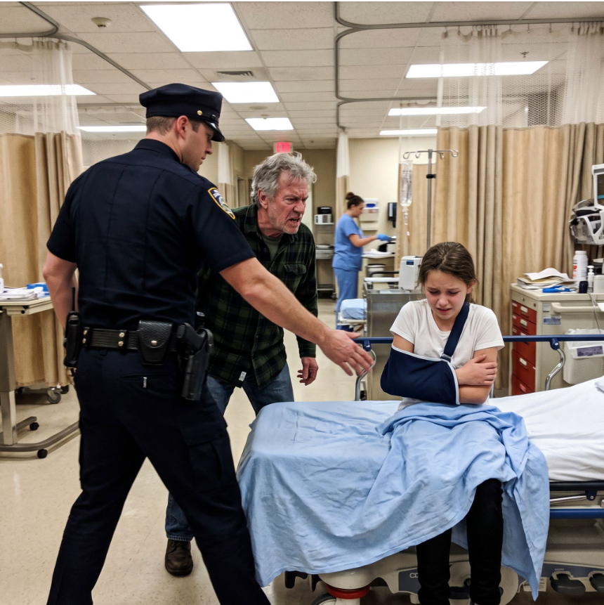 "After I paid for my father's bills and the Christmas cabin, my nephew shoved my 10-year-old onto the icy porch. Dad looked at her swollen shoulder and ordered, ""Apologize to Bryce right now. In this family, my grandson does whatever he wants.""