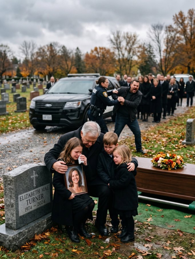1.At my daughter's funeral, my son-in-law pointed at his daughters and announced, “They’re going into foster care. I deserve a fresh start with my new fiancée.” More than 200 mourners stood frozen in silence. He had no idea the girls had already hidden their mother's notebook, secret recordings, and one final envelope that would destroy his wedding before he ever reached the altar.