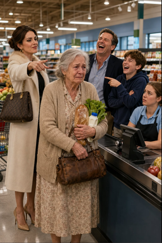 The laughter was the part I remembered most.  Not my daughter-in-law pointing at me in the middle of a crowded grocery store. Not the cashier’s horrified expression. Not even the word “maid.”