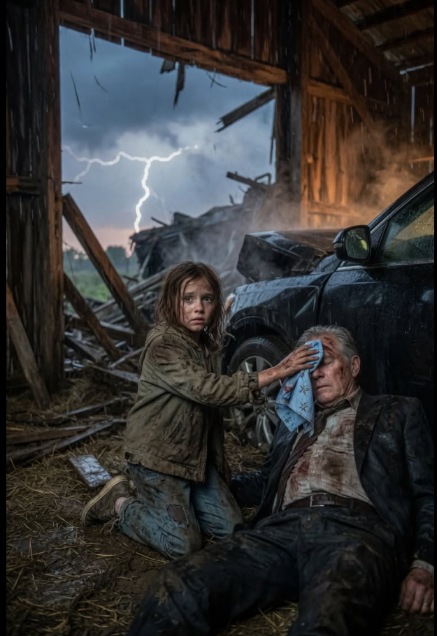 1.A BEGGAR GIRL DISCOVERS A MILLIONAIRE LEFT ALONE IN A BARN — HIS ACTION CHANGES HER LIFE