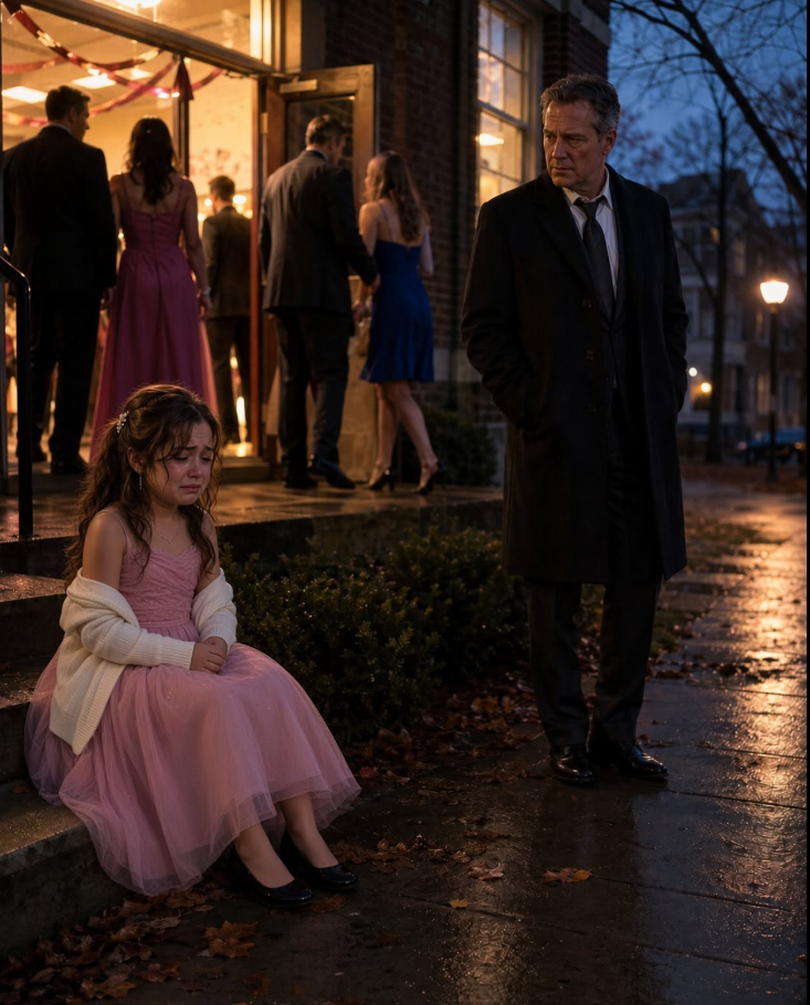 "Everyone Has a Dad to Dance With... Except Me," She Cried—A Millionaire Stood Up...