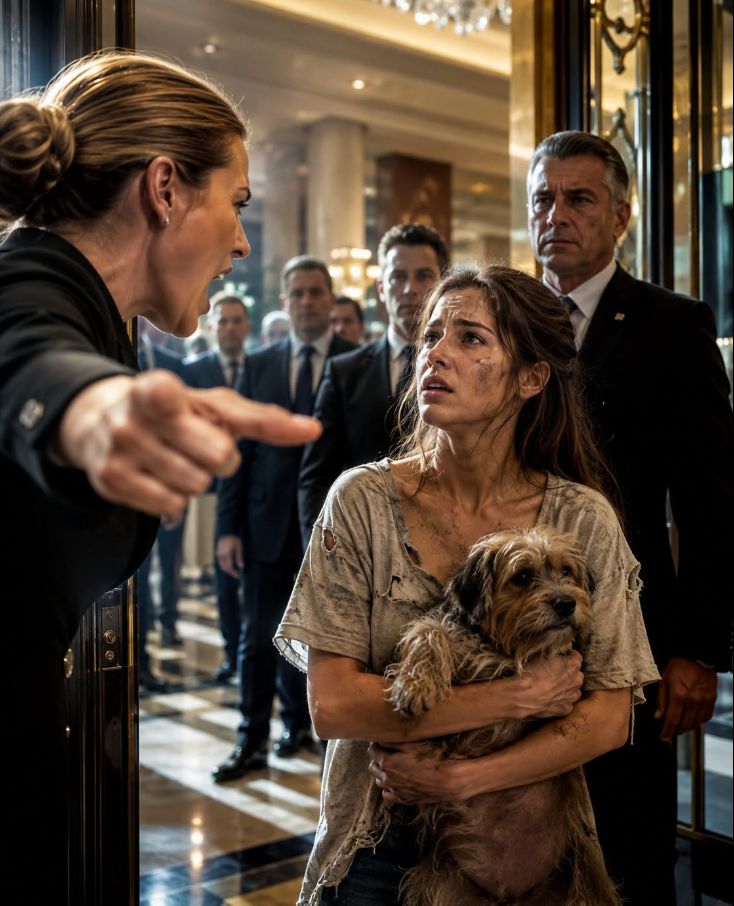 "Throw This Dirty Girl & Her Dog Out!" — A Clerk Shouted... Unaware She Is The Mafia Boss’s Daughter