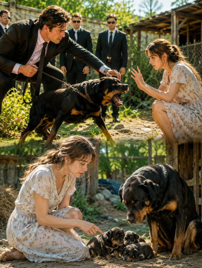 The Mafia Boss's Blind Dog Turned Violent After Going Missing—Until a Poor Girl Revealed the Truth That Changed Everything