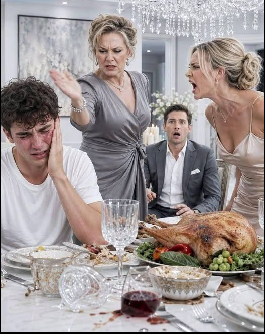 "My younger brother had been traveling for six hours and had barely picked up a chicken drumstick when my mother-in-law sl:app:ed him across the mouth in front of my husband. “You greedy little pig! Nobody comes here to eat for free!” I didn't argue. I simply closed the door, picked up the laptop he had forgotten, and found a $150,000 transfer that would change our family forever.