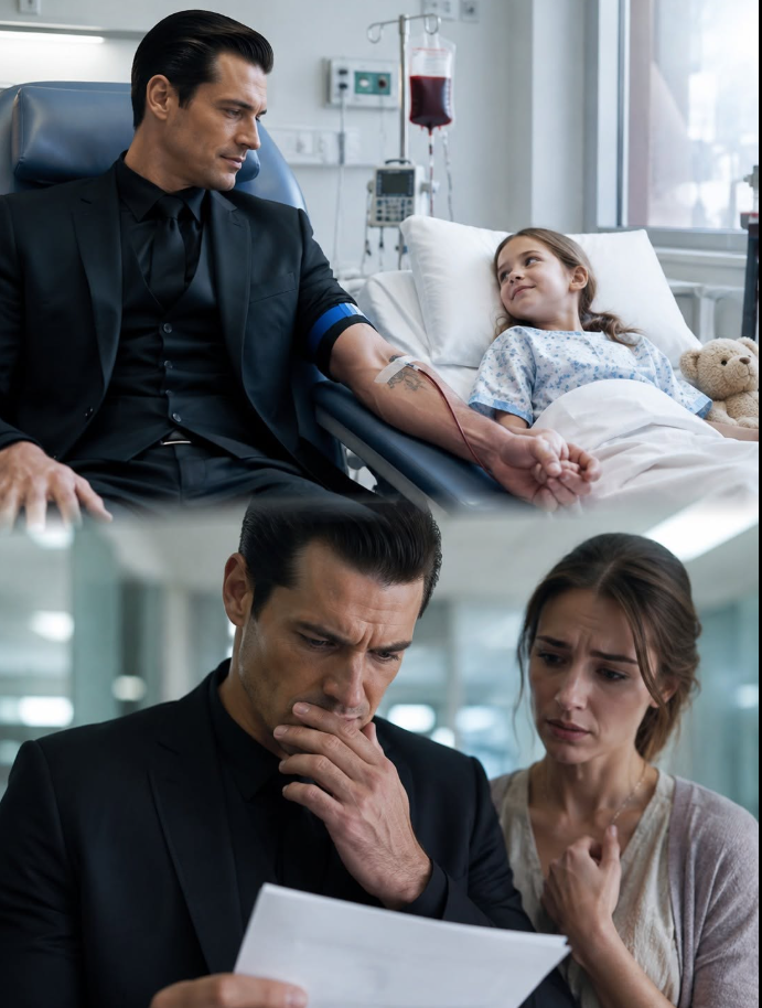 Infertile Mafia Boss Donated Blood To Save A Dying Girl — Until The DNA Test Exposed His Secret Daughter