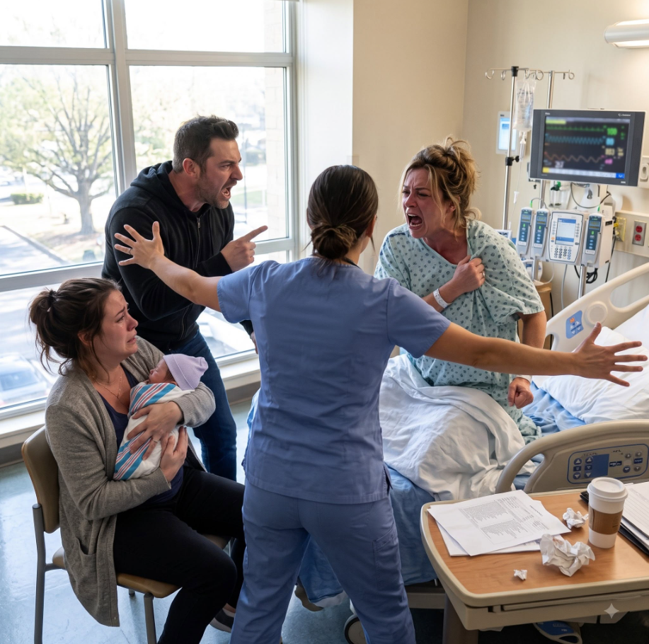 After 14 Hours of Labor, I Held My Sister’s Newborn Baby—Then She Recoiled in Disgust and Said I Had Violated Their “Contract.”