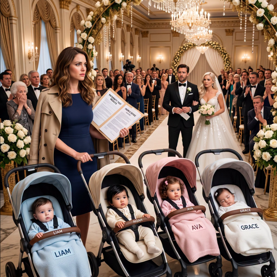 He Left His Pregnant Wife for Her Best Friend — Then She Walked Into His Wedding Holding a Shocking Surprise