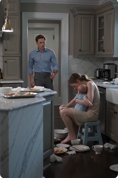 My mother humiliated my wife on our son’s first birthday, forcing her to serve everyone while caring for our sick baby.****