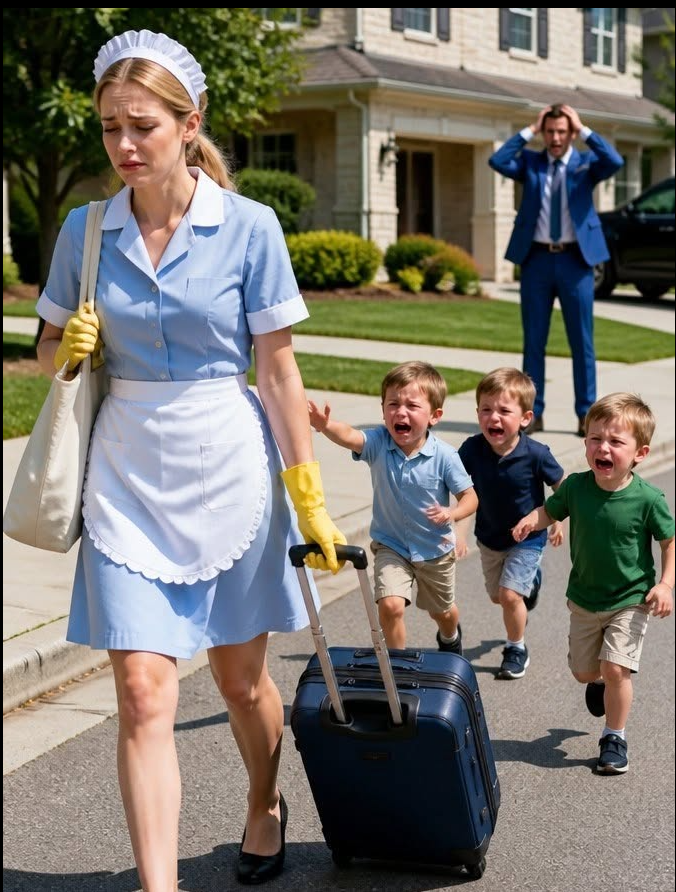 a.The Billionaire Branded Her a Thief and Threw Her Out Without a Second Thought… Never Realizing She Was the Only Person Standing Between His Children and Disaster. What Happened Minutes Later in the Street Left Him Frozen in Terror—and Changed Everything Forever.