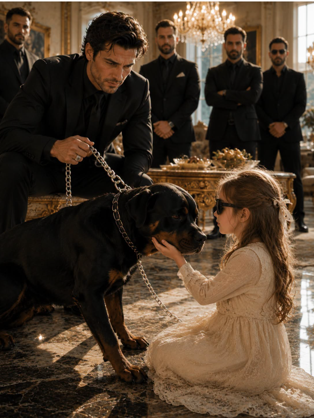 MAFIA BOSS BETS $1M NO ONE CAN CALM HIS AGGRESSIVE DOG — BLIND LITTLE GIRL PROVES HIM WRONG