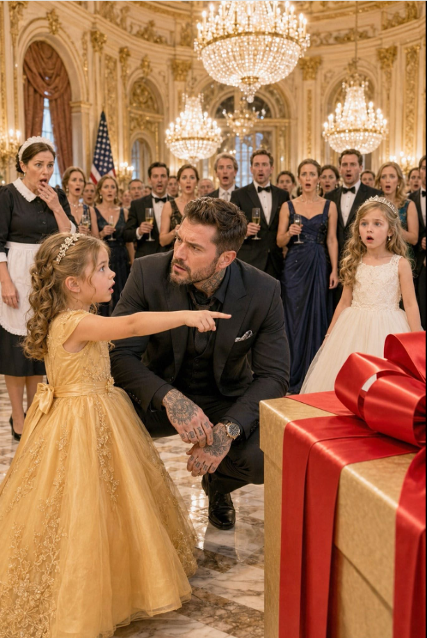 “Please Check That Gift Box, Sir,” the Maid’s 3-Year-Old Whispered as the Crime Boss’s Daughter Reached for the Ribbon—Seconds Later He Found a Wired Device Inside...