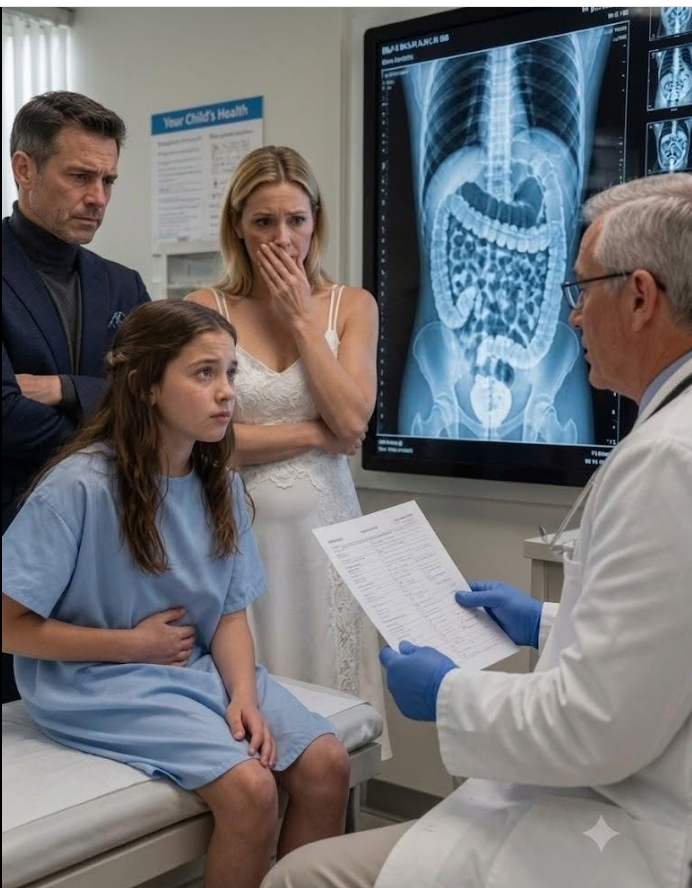 I took my daughter to the hospital, but my husband unexpectedly insisted on coming with us. Throughout the entire appointment, THE DOCTOR KEPT WATCHING HIM IN A WAY THAT FELT STRANGE … and right before we walked out, he quietly slipped a note into my pocket that made my hands shake so badly I could barely hold it, and ultimately LED ME STRAIGHT TO THE POLICE.
