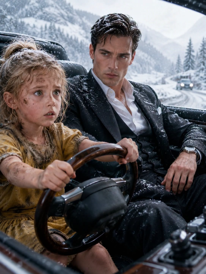 THE LITTLE GIRL WHO DROVE A DYING MAFIA KING THROUGH A SNOWSTORM—AND THE DEFIANT WIDOW HE CLAIMED BEFORE THE WHOLE CITY